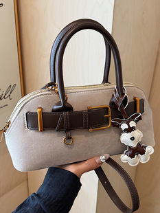 Summer retro handheld shoulder bag, trend fashionable underarm bag