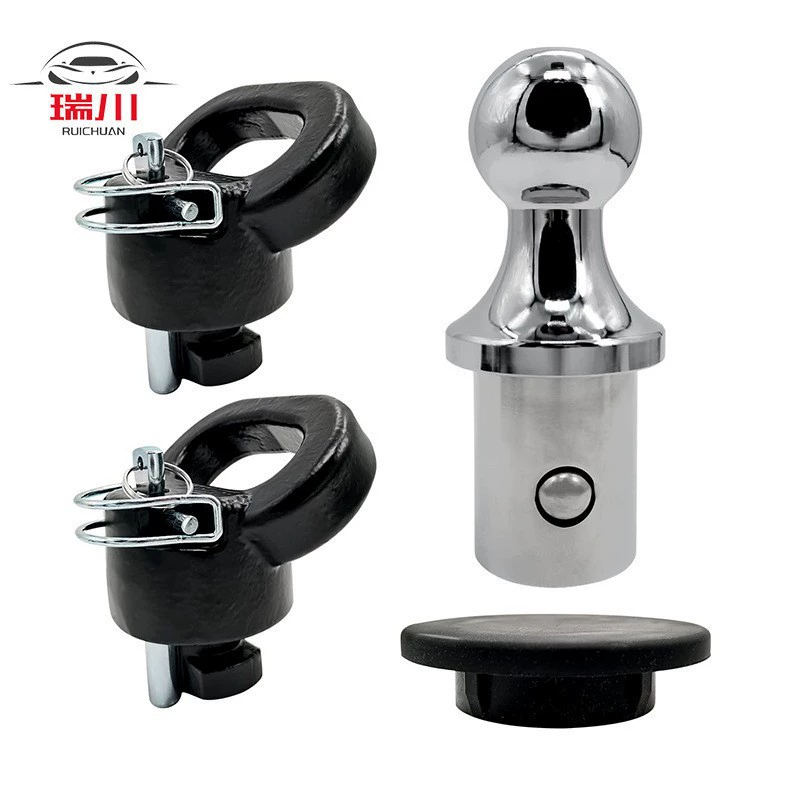 Набор шаровых тяговых крюков с цепью безопасности и шаровой головкой 2-5/16, артикул 60618, кросс-граничная фабрика