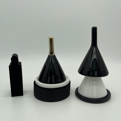 Ceramic Fragrance Bell-Shaped Container for Export, Perfume Display, Scent Testing, Long-Lasting Fragrance, Label Change, Ready-To-Ship Processing, Chunfeng