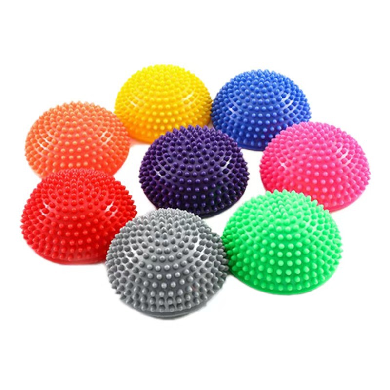 Durian Ball Children's Feelings Training Foot Semi-round Air Cushion Massage Foot Stone Balance Ball Crossing Stone Household Toys