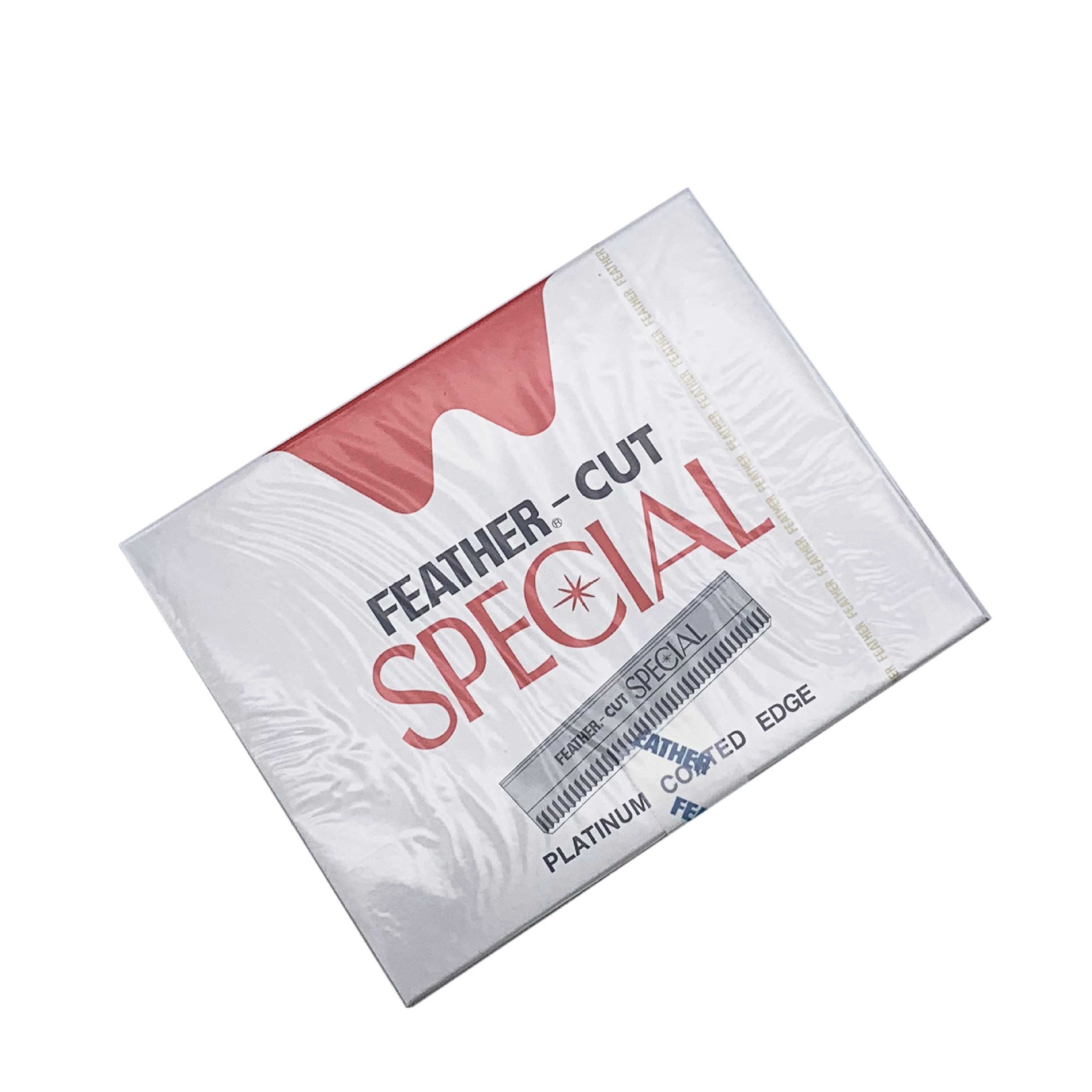 正品日本羽毛牌进口H刀片白金刀片修眉刀片刮眉刀片单面1盒100片