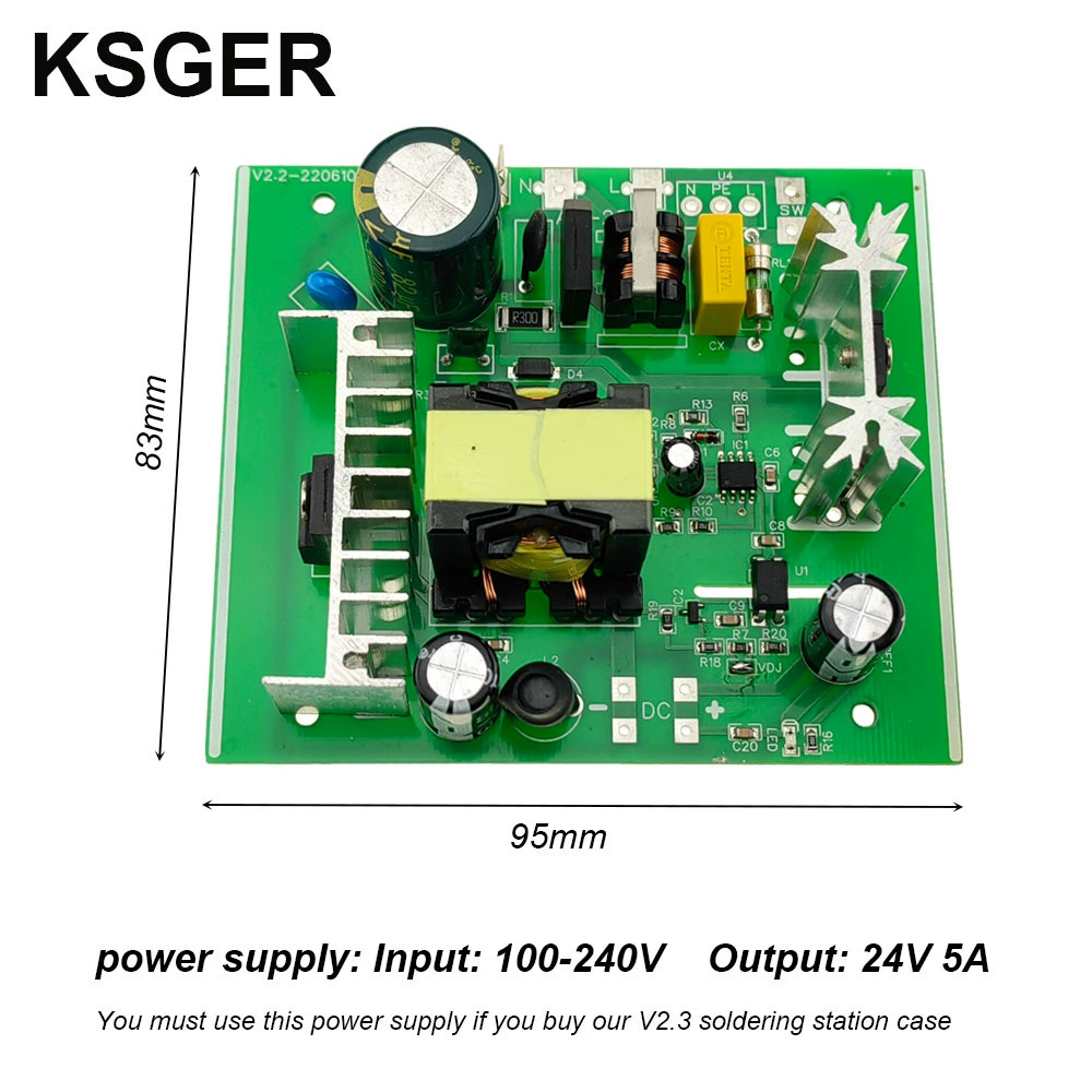 Плата управления KSGER V2.3 для паяльной станции T12 DIY, подставка для паяльника, LCD дисплей, ремонт компьютеров и мобильных телефонов