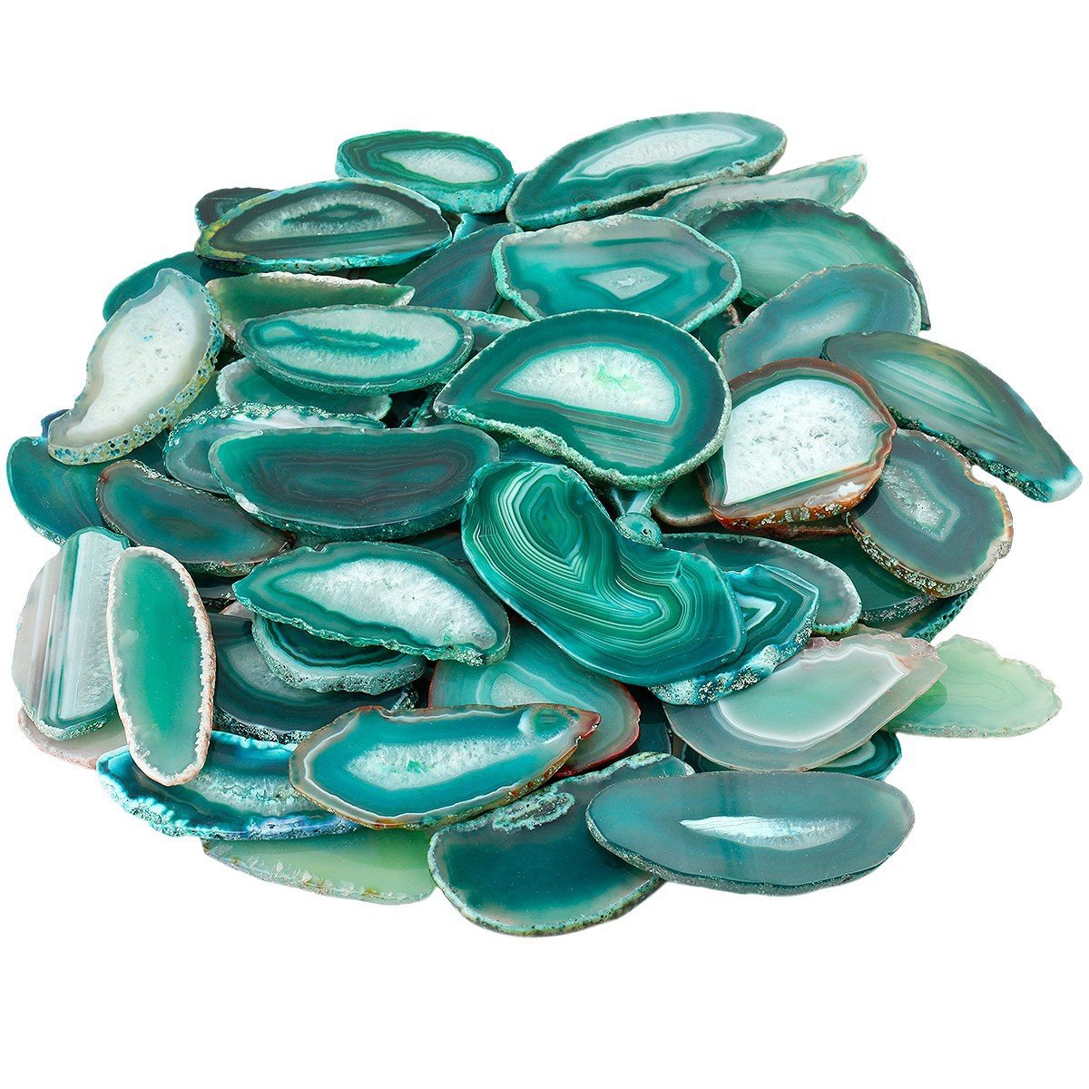 구멍 없음-녹색