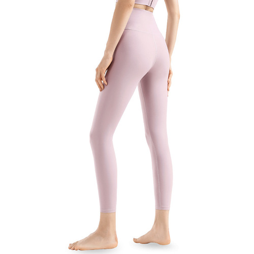Fr-sp increased peach hip line lightweight fitness pants for women European and American new style high waist hip yoga pants without embarrassing line