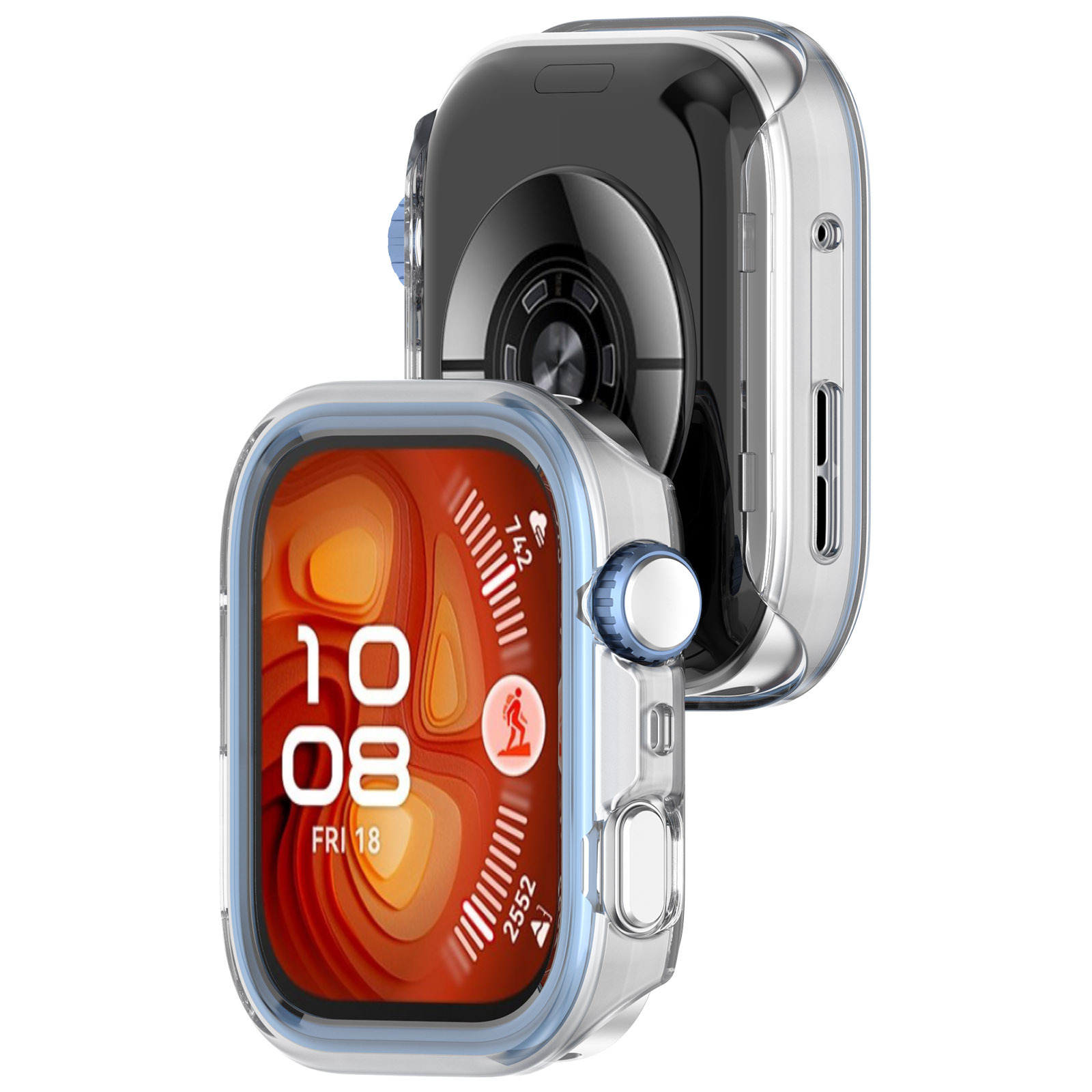 Huawei Fit4 watch case PC semi-enclosed hollow watch case Huawei fit4 pro semi-enclosed watch case undefined