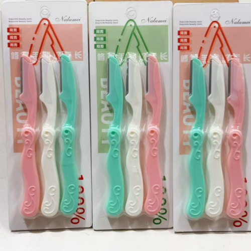 38 tipos de cuchillo de cejas plegables herramientas de maquillaje con cuchilla de cejas reemplazable 2 yuanes tienda dos yuanes tienda al por mayor