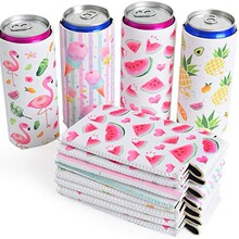 定制潜水料可乐套啤酒套防烫隔热保护套易拉罐杯套水杯套保温