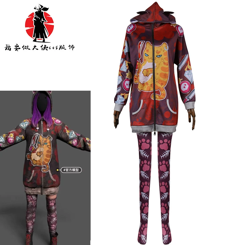 Толстовка с капюшоном для легиона Dawn Murder с капюшоном для кошек Женские носки в наличии Бесплатная доставка