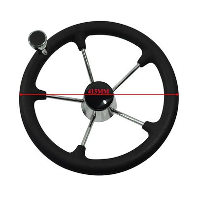 stainless steel steering wheel – Sükan çarxları - 155-inches-with-grip