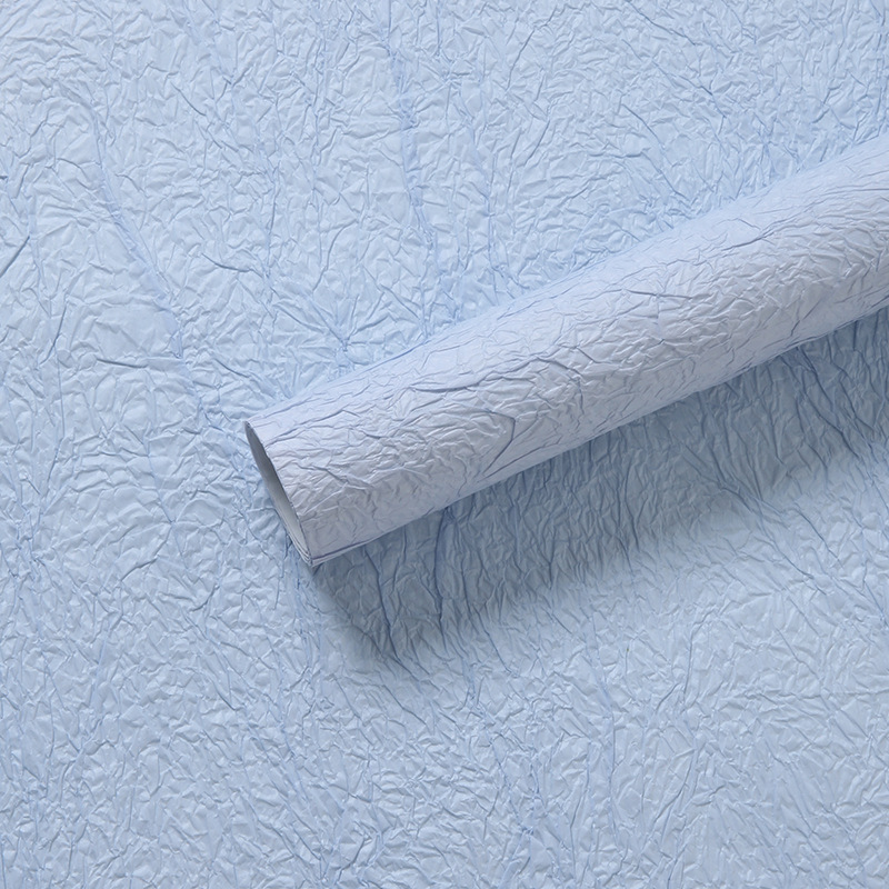 Papel plisado xuenai al por mayor tienda de flores ramo de embalaje de flores forro de papel hecho a mano ramo de papel nativo embalaje mano amasando papel