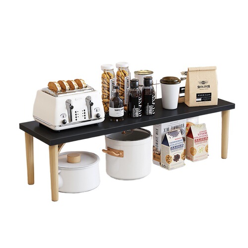 Kitchen countertop storage shelf tiered organizer divider rack cabinet bowl plate spice storage small new item