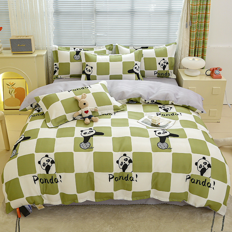 Juego de cuatro piezas de sábanas y edredones para textiles para el hogar de Nantong