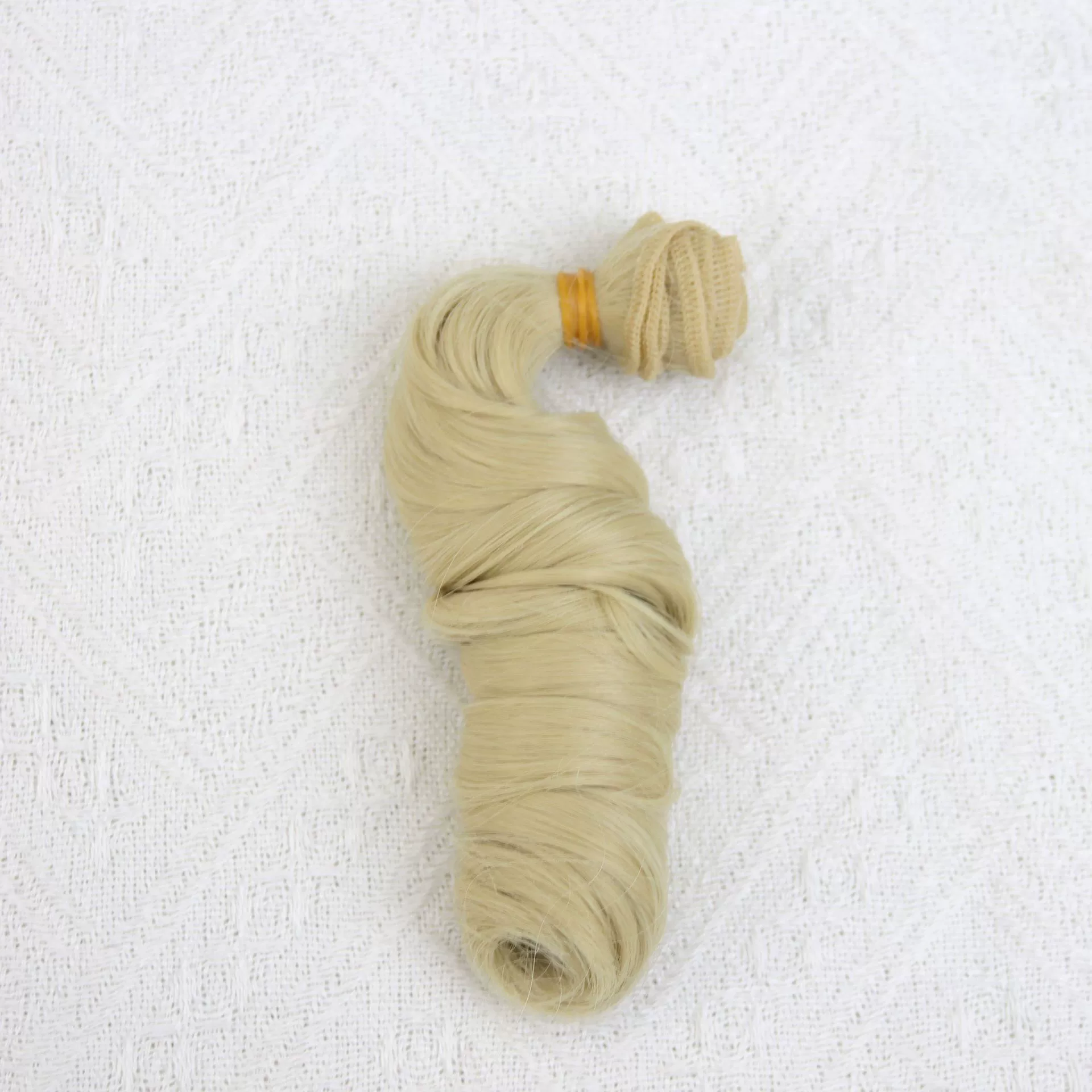Modified doll, crochet, curly wig, (Physicals), 15cm