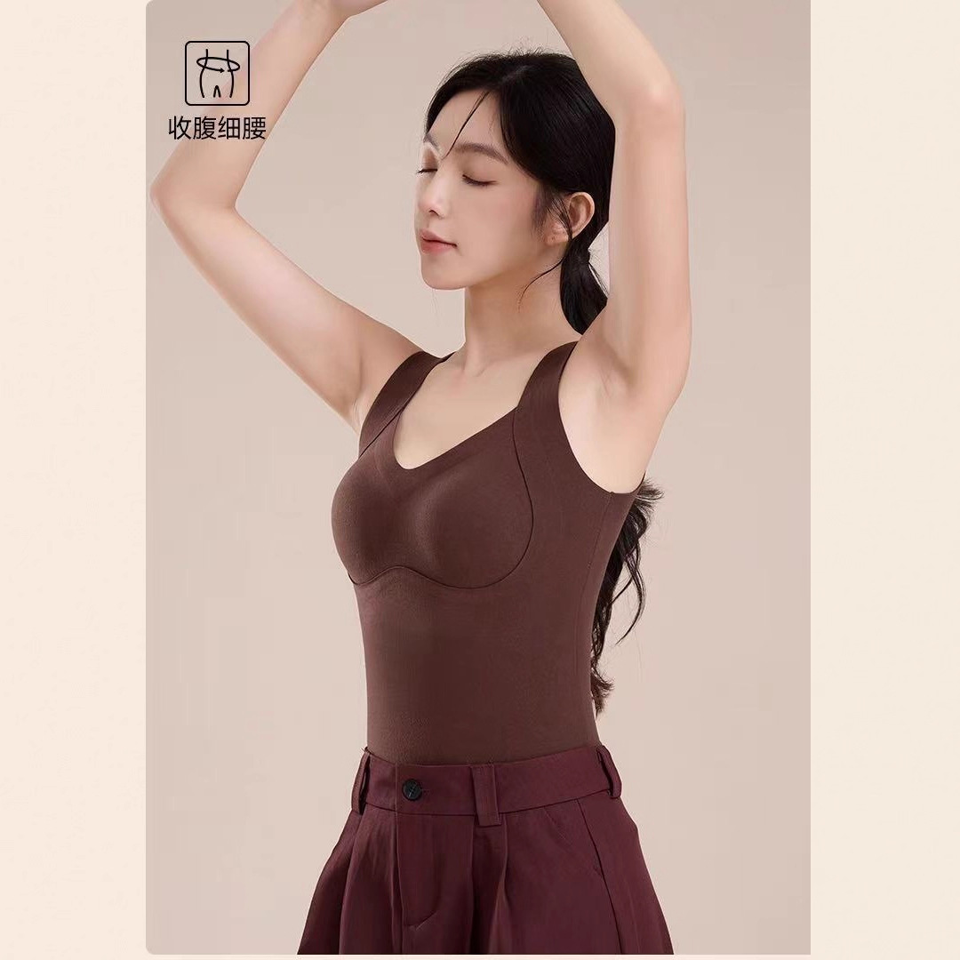 预BN1（免穿内衣-双面德绒）冬款保暖背心-不退换