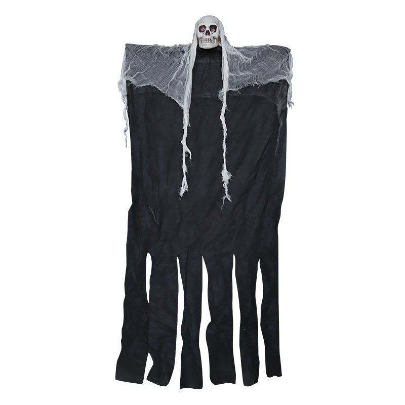 Halloween colgando fantasmas amazonas casas embrujadas accesorios de decoración cráneo de plástico fantasmas horrores embrujantes colgantes