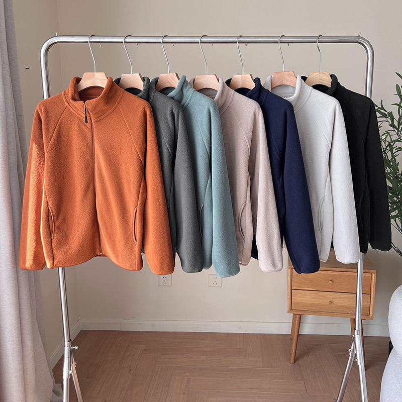 Japanese Style Japanese Style Style + Men's and Women's Clothing Autumn and Winter New Casual Warm Polar Fleece Zipper Jacket Jacket Japanese Style Japanese Style Style + Men's and Women's Clothing Autumn and Winter New Casual Warm Polar Fleece Zipper Jacket Jacket