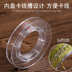 大巴西魚線盤YGK同款高檔精緻巨物漁線繞線盤 尼龍大力馬筏釣線盒