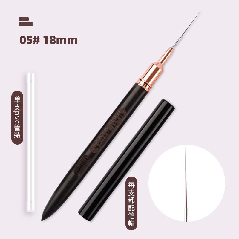 Cable de tubo de aguja de palo de rosa 05 #18mm (tubo de cobre)