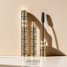 跨境专供SHEDOES豹纹睫毛膏 防水易卸妆不晕染拉长卷翘自然浓密