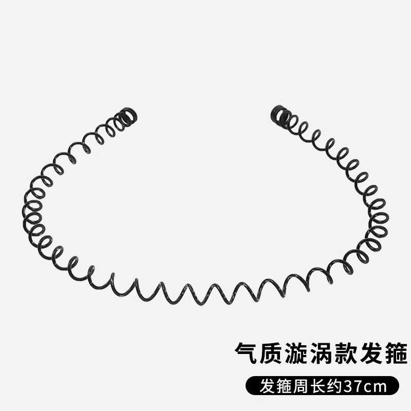 Men simple lavar la cara correa de pelo de verano clip de pelo deportivo ondas invisibles cabello de cabello no sujetar el cabello correa de cabello negro