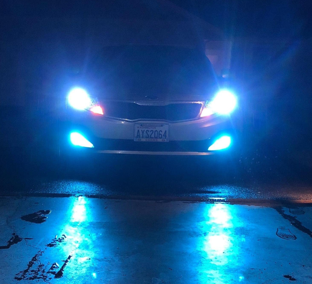 Lámpara de niebla LED para automóviles 8000K luz azul de hielo 881 lámpara de niebla 880 / 899 lámpara de niebla súper brillante para automóviles y motocicletas image 4