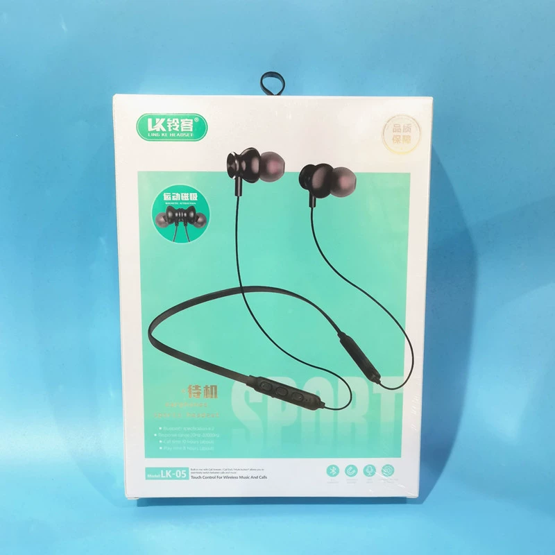Трансграничная Bluetooth-гарнитура Спортивная Шея висит стиль 5,0 Беспроводная Шея висит Bluetooth подарок Фабрика самопродажа