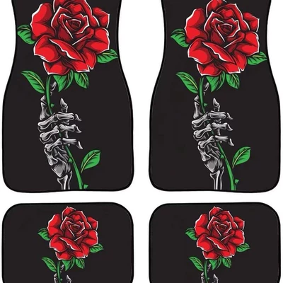 Avtomobil döşəmə paspasları – a generation of hair - car-floor-mats-27-3545-4868cm-two-pairs-of-a-total-of-four-pieces