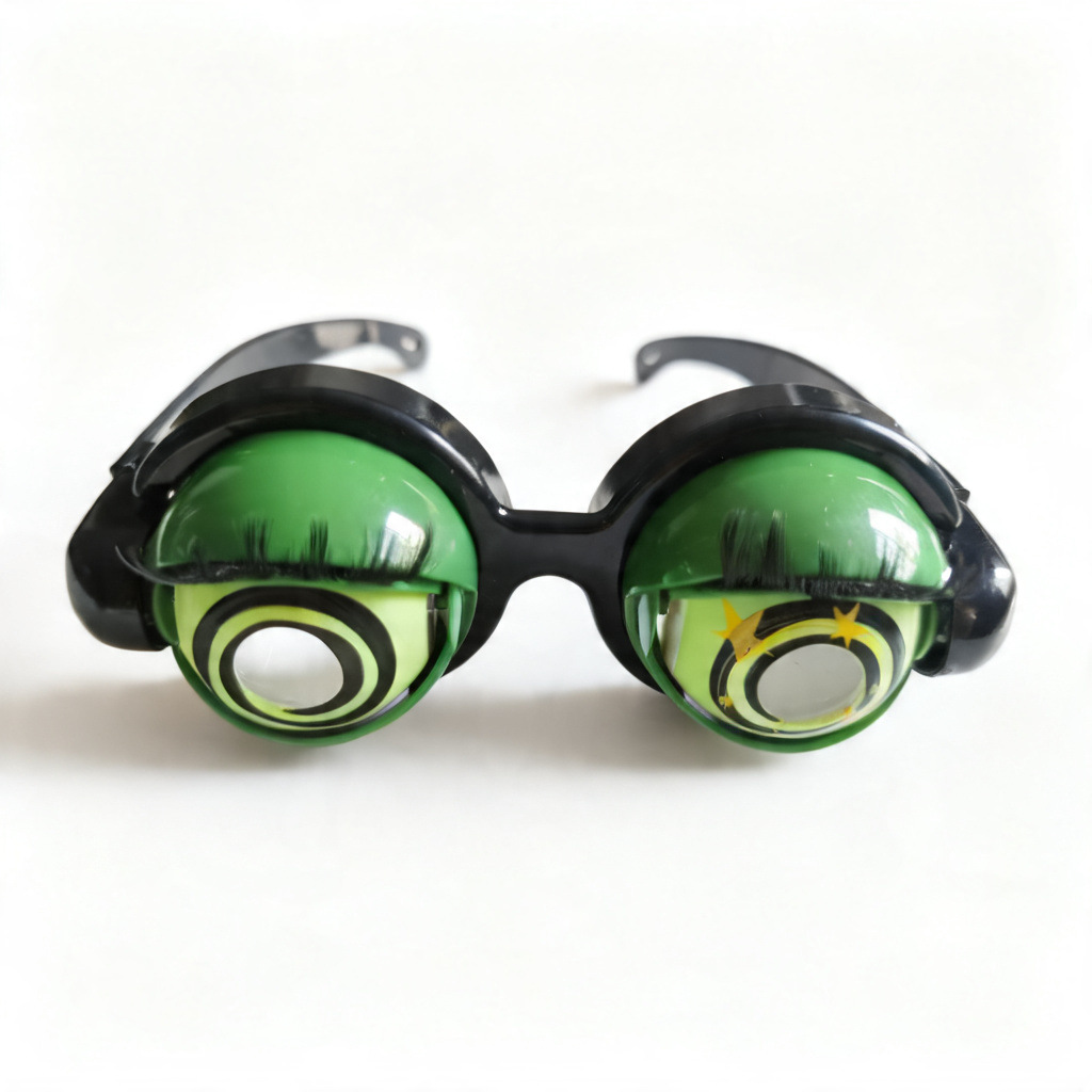 Tiktok mismo ojos locos novela creativa divertido gafas de los niños juguetes transfronterizos truco al por mayor