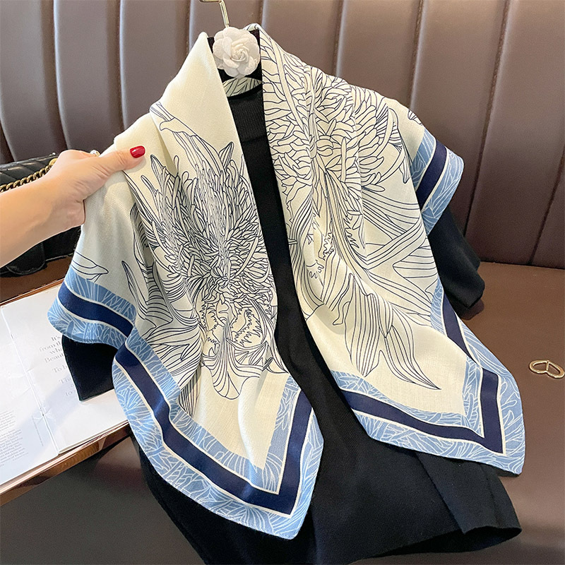 Nieuwe herfst/wintercollectie 2026: Kasjmiersjaal voor dames, luxe uitstraling, lichtgewicht wintercape met H-letter, dikke en warme nekbedekking_voghion.com