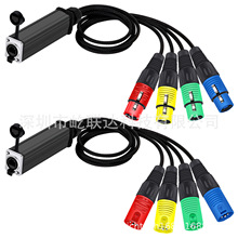 3Pins XLR Male Female Connector Cable Audio Adaptor Signal
