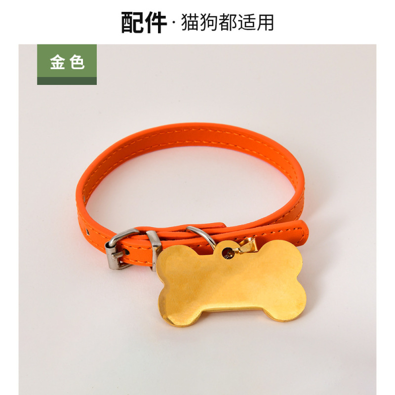 户外宠物用品可配项圈防走失身份吊牌骨头形挂牌可刻字识别牌货源|undefined