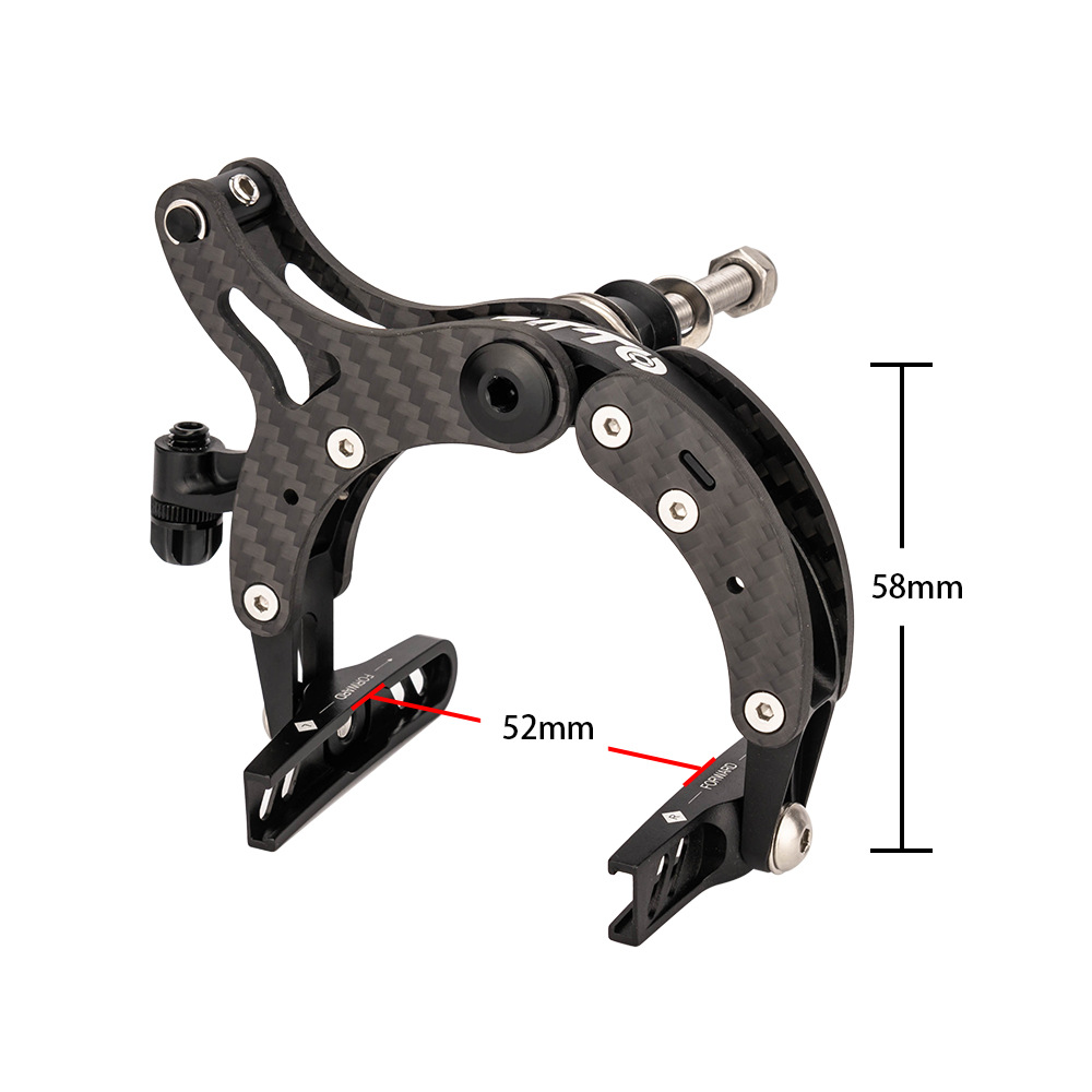 Dispositivo de freno C de clip de fibra de carbono ZTTO Adecuado para clip C de tela pequeña, clip de freno C ligero, freno hueco