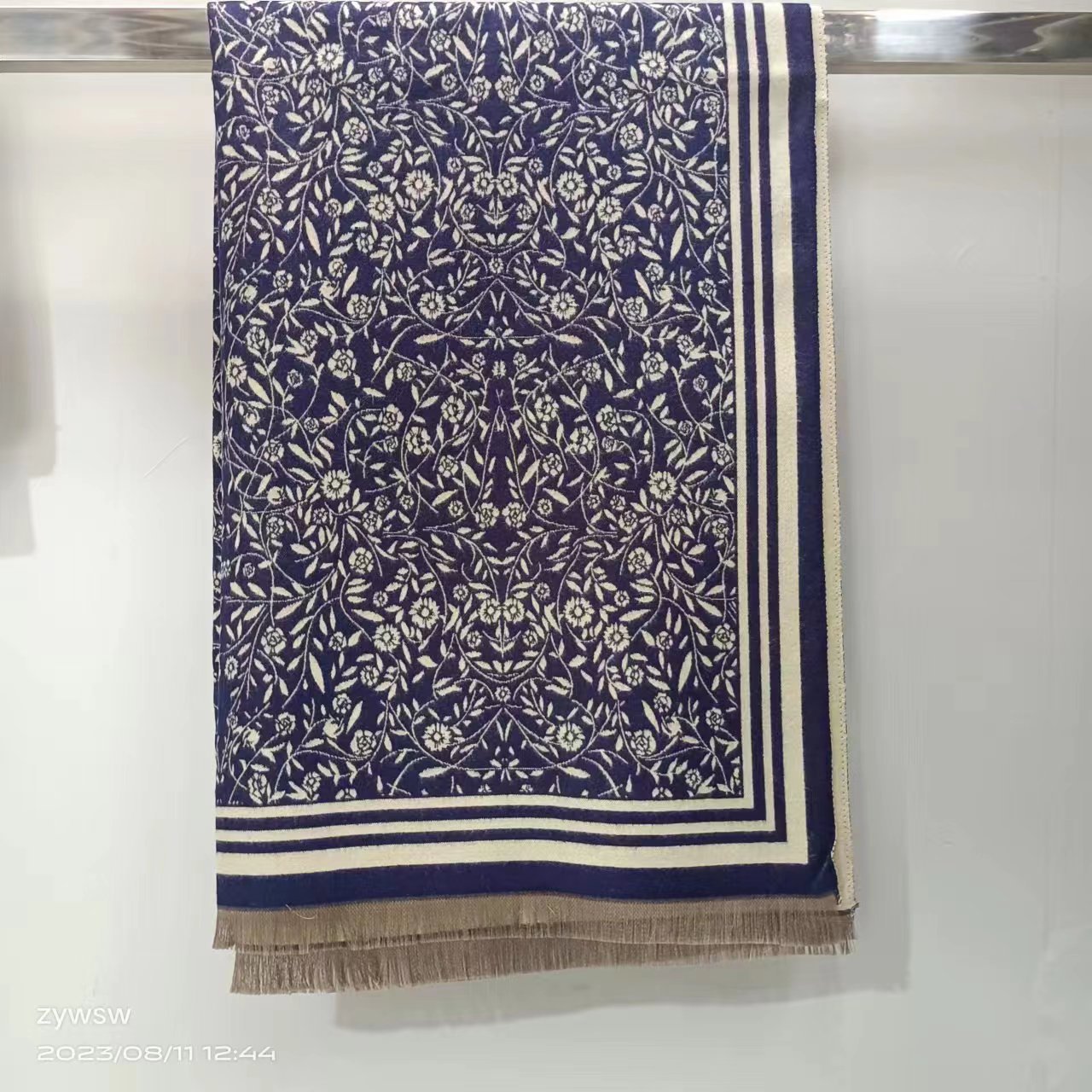 New retro double-sided cashmere-like skin-friendly scarf autumn and winter thickened warm women's scarf shawl