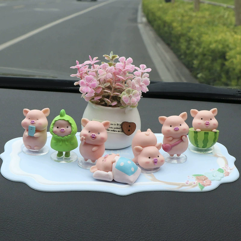 Nail decoration, non-slip cute decorations for auto