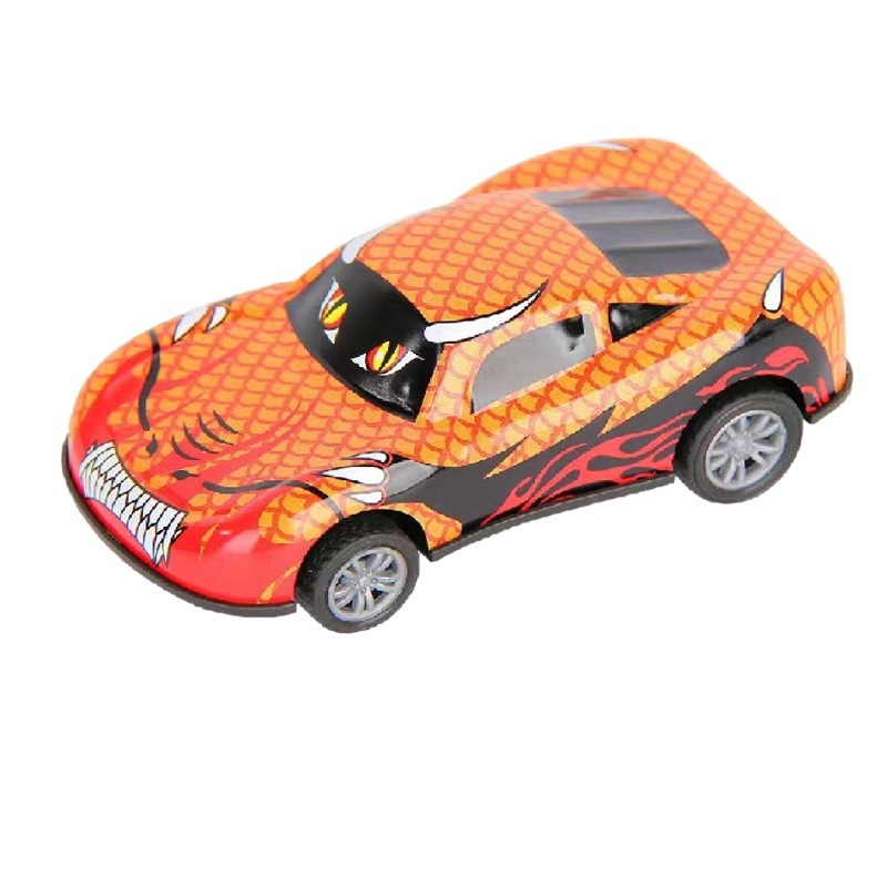 10cm Super running metal coche de juguete creativo aleación de hierro Shell Tire hacia atrás modelo de coche transmisión en vivo al por mayor coche de carreras