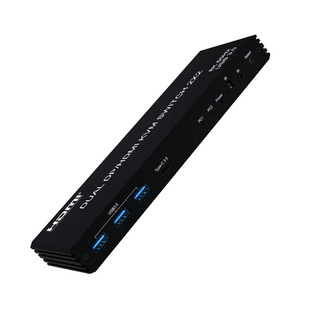 Cross-Border Wholesale Kvm Switch Two in and Two Out Hdmi+Dp 8K60Hz