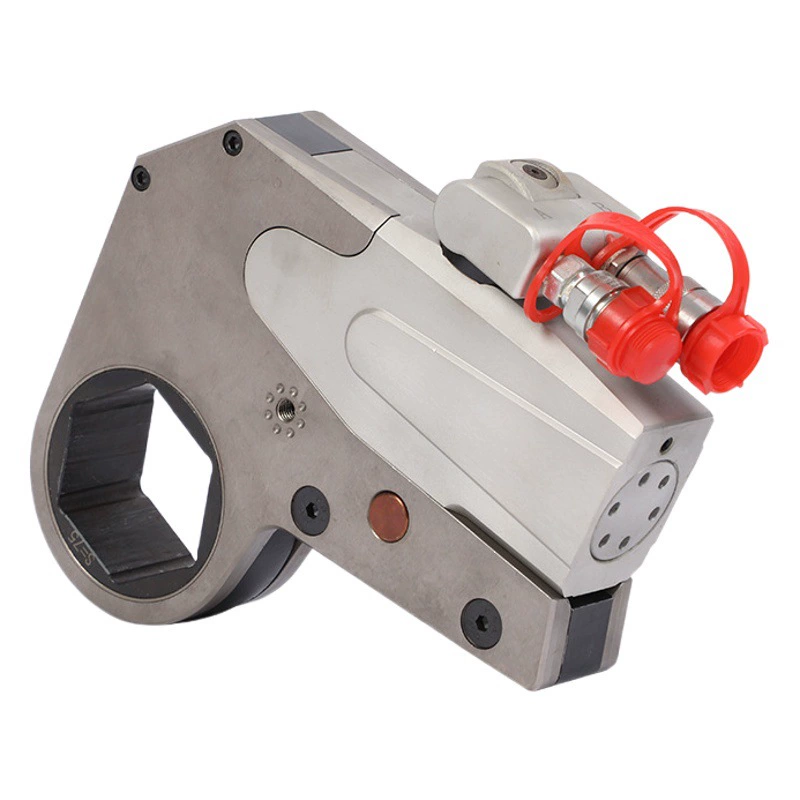 Поставка ультратонкого полого гидравлического ключа, полый ультратонкий гидравлический ключ с большим крутящим моментом, гидравлический ключ из алюминиевого сплава