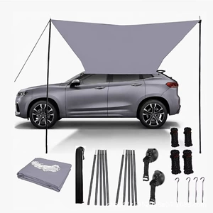 Self-driving camping car side awning, vehicle side tent, universal SUV side sunshade, rainproof sunshade tent