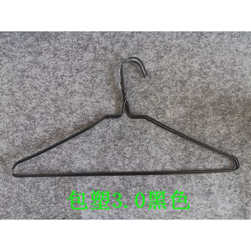 干洗店专用一次性衣架2.2洗衣店家用钢丝铁丝细衣挂架600个蓝白色|undefined