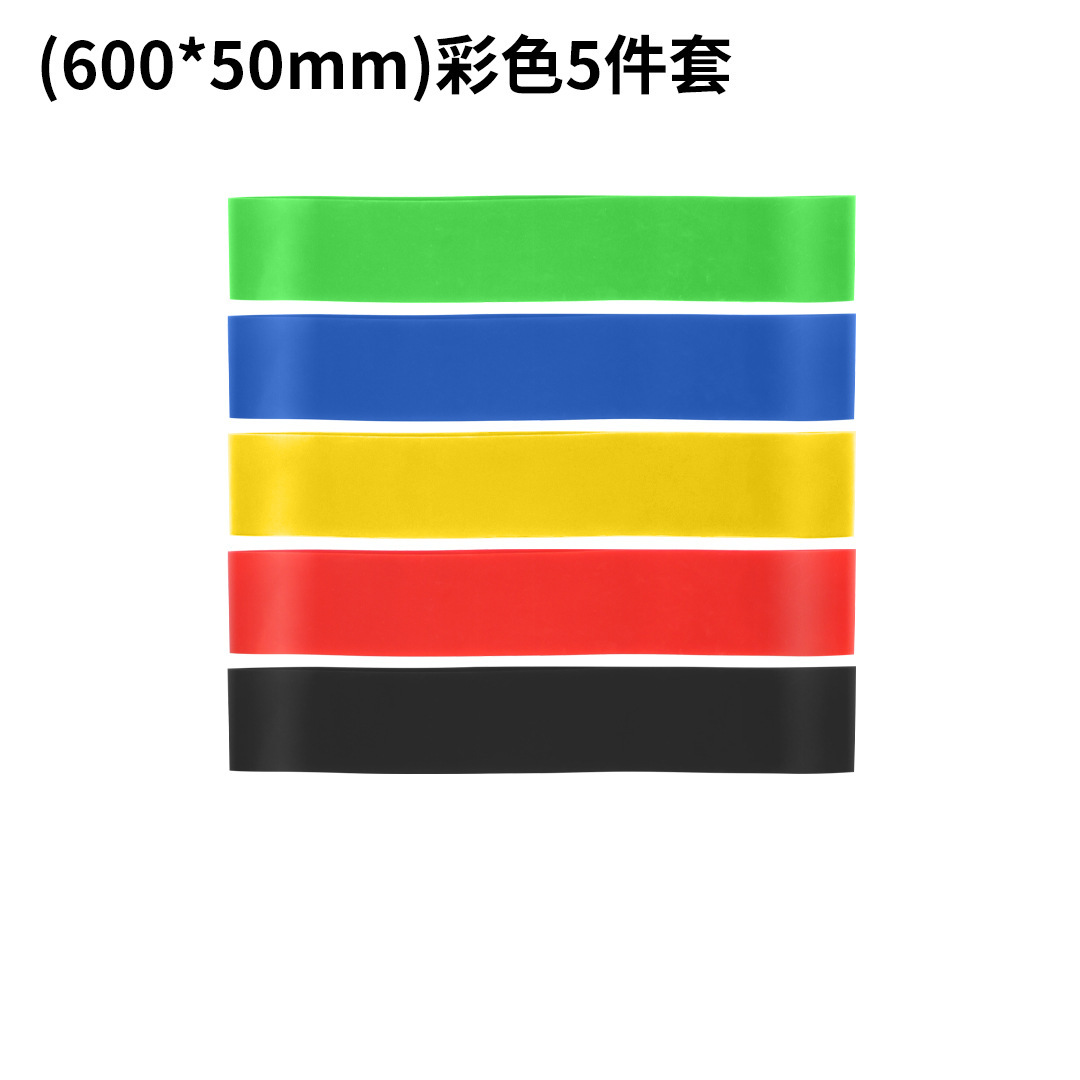 Amazon Venta caliente TPE banda elástica yoga ejercicio estiramiento resistencia banda anillo de tracción en cuclillas elevación de la cadera femenina anillo de elevación de la cadera