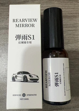 Agente hidrófugo S1 para espejos retrovisores de coche, repelente de agua y antivaho, mejora la visibilidad en días lluviosos image 7