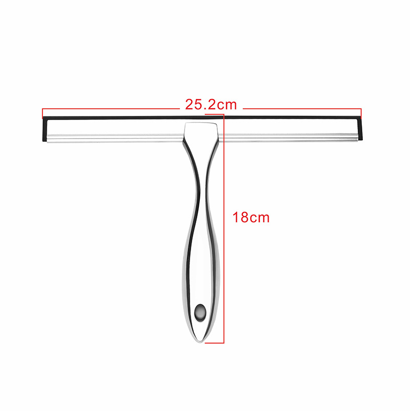 Transfronteriza en stock limpiador de vidrio de acero inoxidable limpiaparabrisas limpiador de ventanas limpiador de vidrio