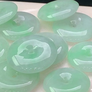 Manufacturer Wholesale Jadeite A-Grade Unisex Model with Colored Safety Buckle Jadeite Pendant Wholesale