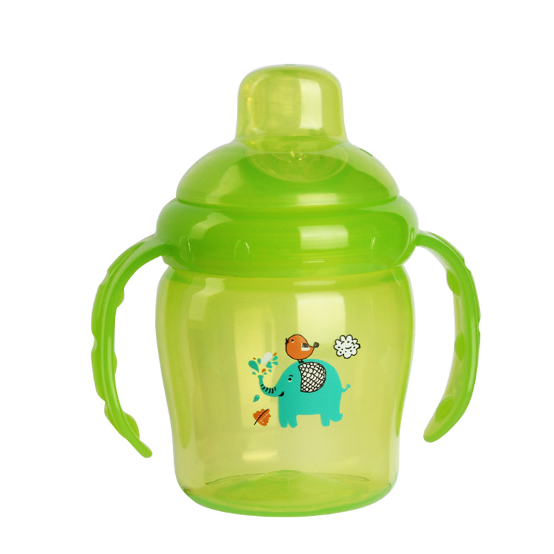 Fabricante de origen Taza de agua para niños Taza de pico de pato Taza de paja Taza de plástico Taza de agua 360 Serie completa de tazas para bebés