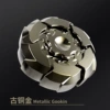 Bronze metal spinning top, gift box