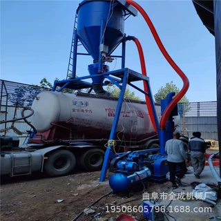 水泥清库装车机 散灰中转气力输送机 粉料自吸式抽灰机 装灰机