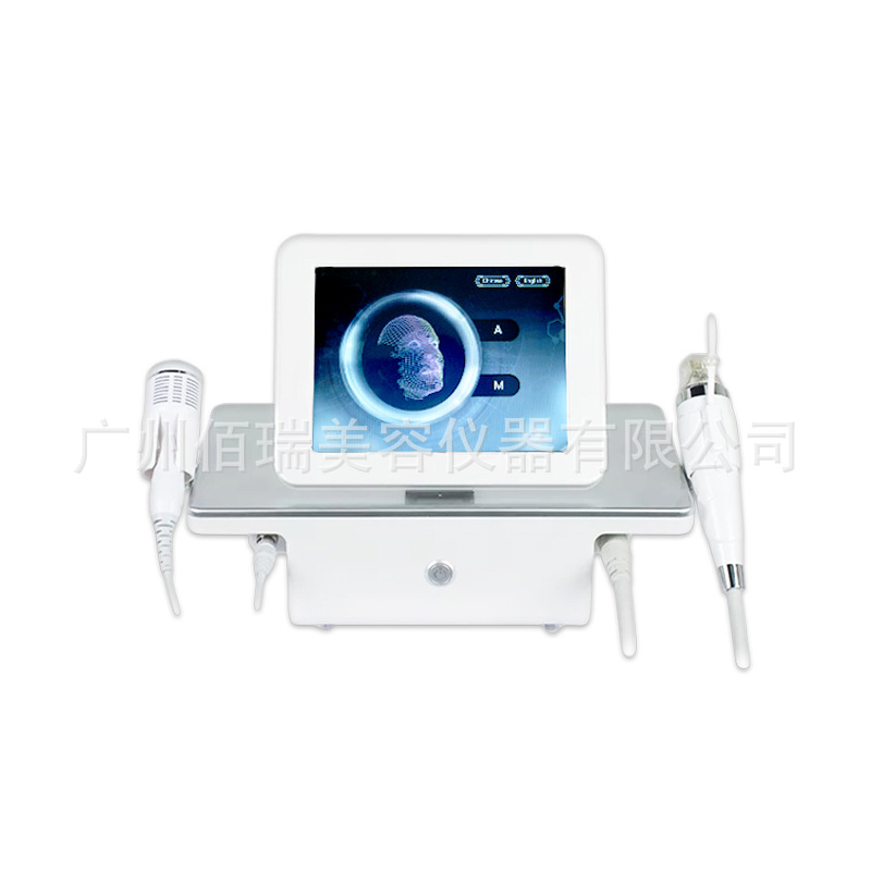 Fábrica auto-operado Comercio exterior versión de escritorio oro RF Micro aguja instrumento de belleza aguja acné pit acné marcas de elevación y apriete superficie de la piel