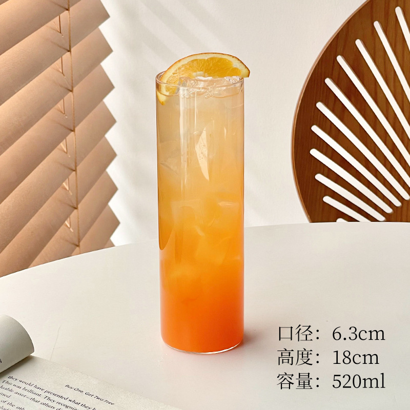 Taza de bar de Collins Taza de cristal recta Taza de té helado de Long Island Taza de mezcla Taza de Gin Tonic Taza de mojito Taza de cóctel