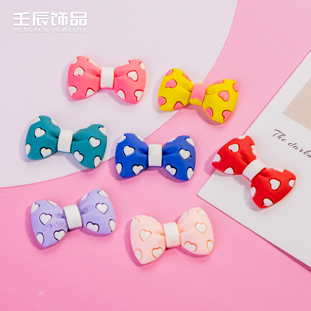 Bow tie with bow handmade