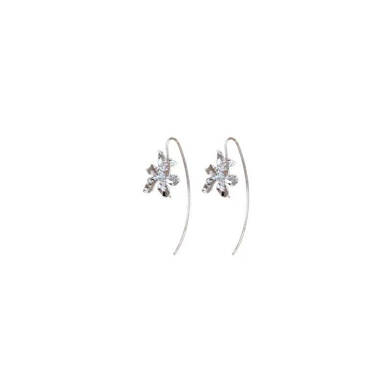 Retro estilo de corte especial iris gancho de orejas para mujeres lujo ligero elegante personalidad de moda versátil exquisita alta sensación de orejas image 6